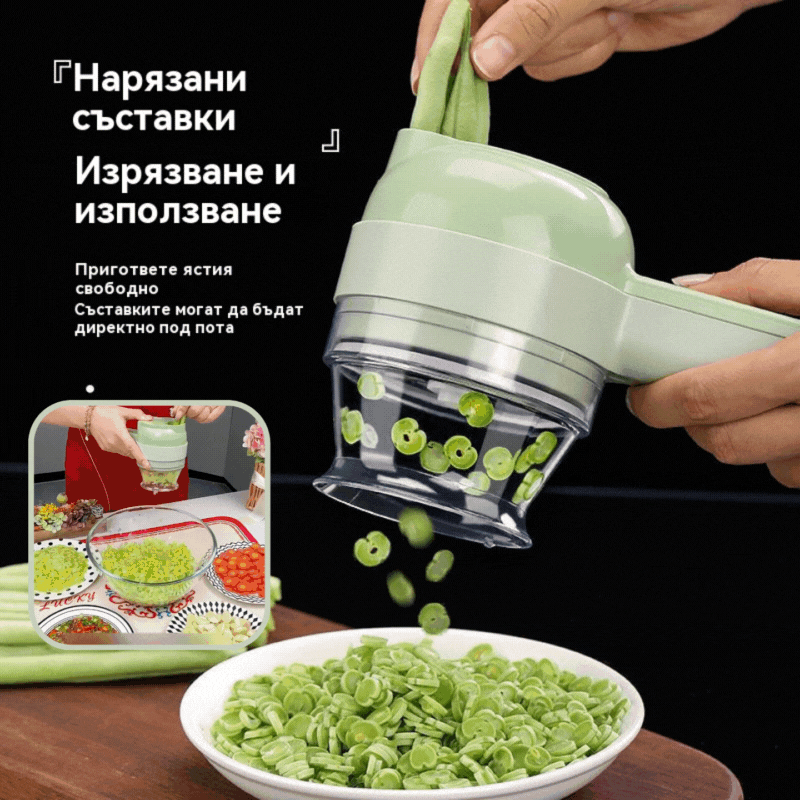 🎉🥕Σήμερα σε ειδική τιμή🎉 Πολυλειτουργική ηλεκτρική μηχανή για το κόψιμο/ξύσιμο λαχανικών και κρέατος – Κόβει, τεμαχίζει και ξύνει σε δευτερόλεπτα! 🍅