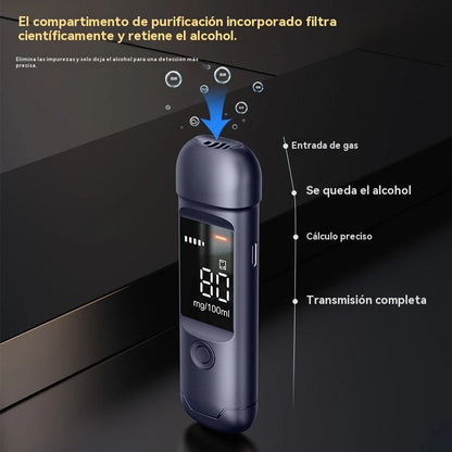 【καυτός πωλητής】🍷 Φορητός μετρητής αλκοόλ υψηλής ακρίβειας – Μετρήστε το επίπεδό σας πριν οδηγήσετε